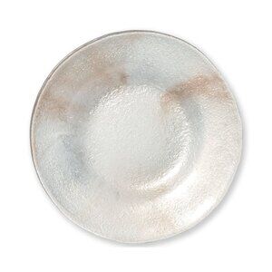 Vietri Glacier Glass Salad Plate Set of 4